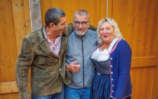 Günter Zieglmeir, Johannes Stocklauser und Brigitte Hackenberg